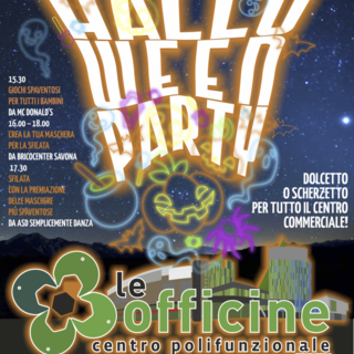 Savona, il 31 ottobre festa di Halloween al centro polifunzionale "Le Officine" Savona, il 31 ottobre festa di Halloween al centro polifunzionale "Le Officine"