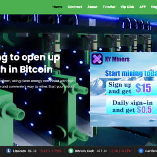 XY Miners: mining gratuito di Bitcoin e Dogecoin, guadagnando 7077 dollari al giorno