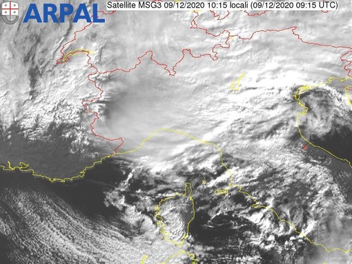 Meteo, nuvole e pioggia su gran parte della regione: previsioni delle prossime ore