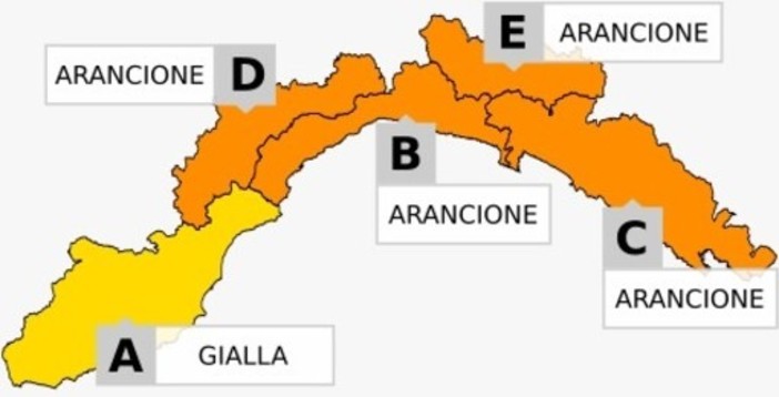 Maltempo, scattata l'allerta arancione da Noli a Varazze e in Val Bormida. Gialla nel resto del savonese Maltempo, scattata l'allerta arancione da Noli a Varazze e in Val Bormida. Gialla nel resto del savonese