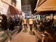 I tavoli occupati di sera della Darsena di Savona la scorsa estate