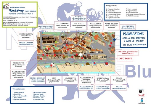 Venerdì 21 Luglio la Notte Bianco &amp; Blu di Albissola Marina