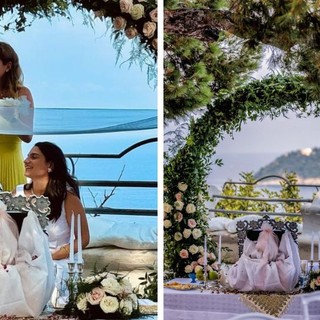 Un matrimonio “mondiale” ad Alassio: il “Sì” del giornalista della CNN Farzan Sabet e Jasmine (FOTO)