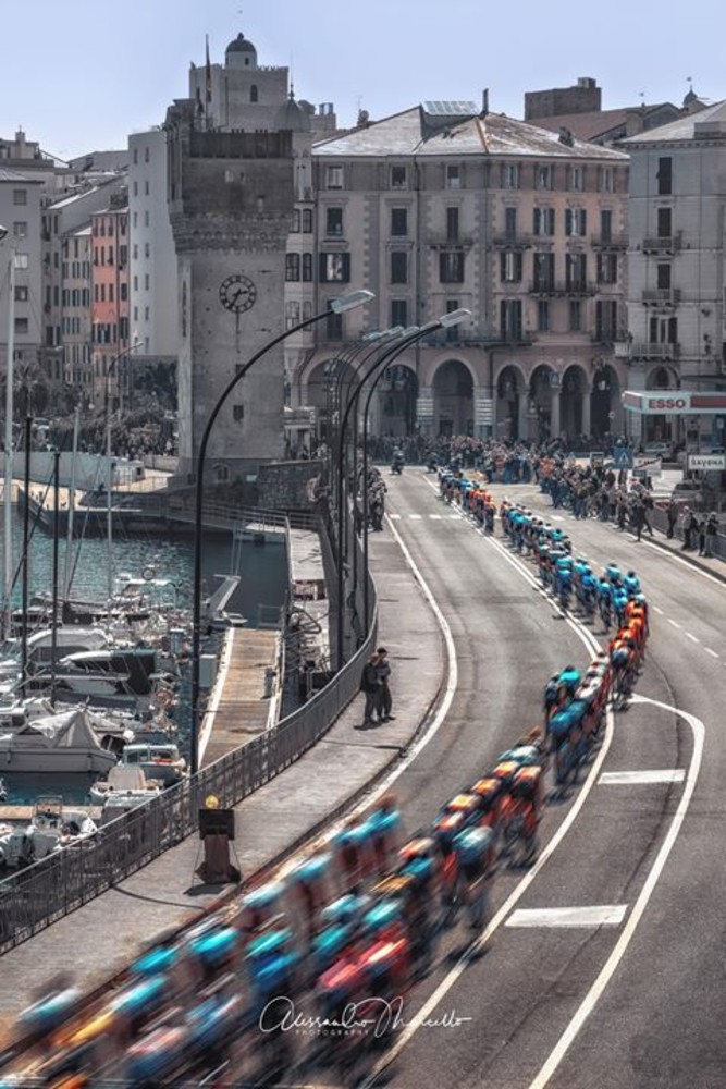 La Torretta di Savona "accoglie" la "Milano-Sanremo"