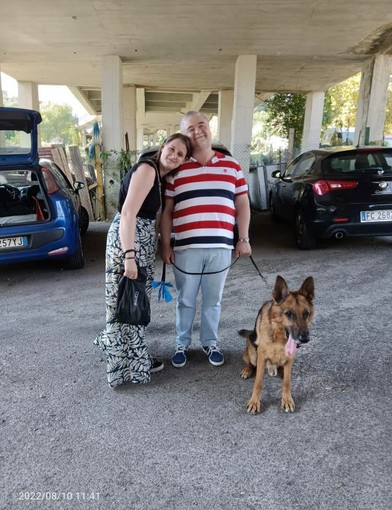 Max ha trovato casa: una coppia di torinesi adotta il pastore tedesco di 11 anni Max ha trovato casa: una coppia di torinesi adotta il pastore tedesco di 11 anni
