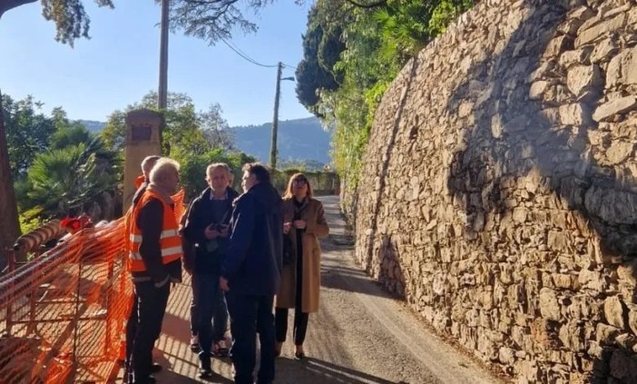 Un sopralluogo alla zona nel febbraio 2025 Un sopralluogo alla zona nel febbraio 2025