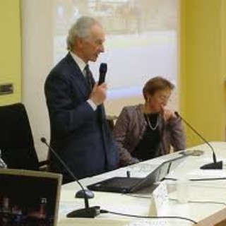 Il professor Renzo Mantero a Cairo Montenotte