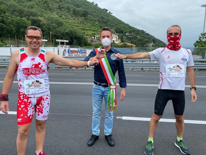 La maratona "La Liguria ricomincia. Di corsa" fa tappa anche ad Albenga