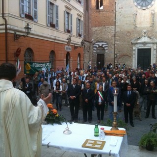 Albenga: centinaia di cacciatori con i loro fidi segugi per la Messa del Cacciatore