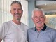Varazze, il campione di ciclismo Francesco Moser a pranzo al Boma Varazze, il campione di ciclismo Francesco Moser a pranzo al Boma
