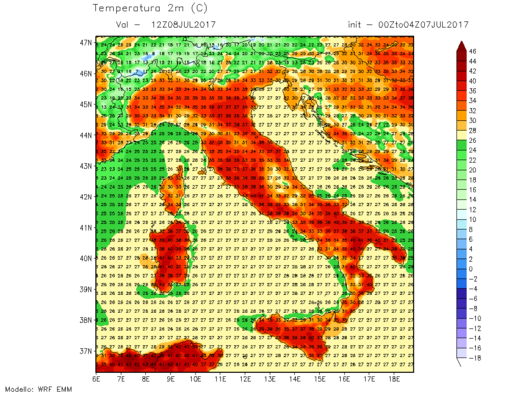 #Meteo: ancora caldo e afa, ma con qualche cedimento #Meteo: ancora caldo e afa, ma con qualche cedimento