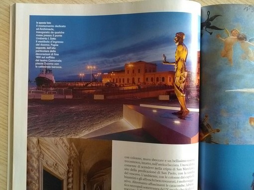 Il monumento dedicato ad Archimede del prof. Marchese del Liceo "Bruno" di Albenga alla ribalta nazionale