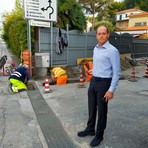 Immagine di archivio del sindaco di Andora Mauro Demichelis Immagine di archivio del sindaco di Andora Mauro Demichelis