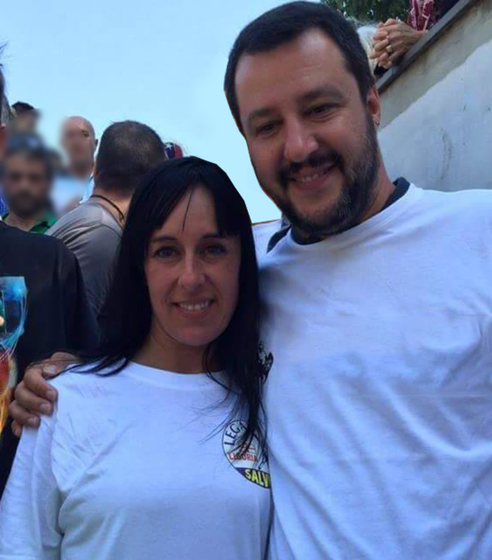Maria Maione e Matteo Salvini
