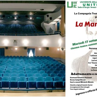 Pietra, l'Unitre sul palco del cinema teatro comunale Moretti con "La Mandragola" di Macchiavelli