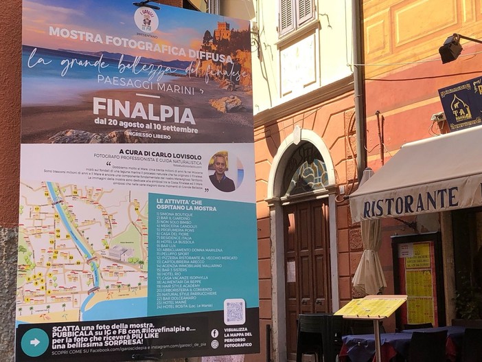 Ritratti dello spettacolo della natura finalese nelle attività commerciali per riscoprire e valorizzare Finalpia Ritratti dello spettacolo della natura finalese nelle attività commerciali per riscoprire e valorizzare Finalpia