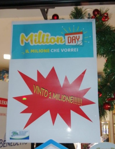 "Millionday" fortunato a Savona: con un euro vince un milione