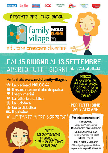 Vado, al Molo 8.44 un estate da vivere per grandi e piccini