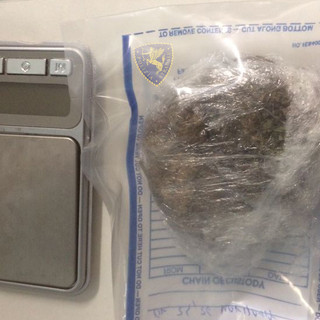 Alassio, trovato in possesso di un etto di marijuana. Arrestato