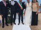 Un romantico &quot;sì&quot; sotto la pioggia: primo matrimonio civile nella nuova piazza Pelagos di Borghetto