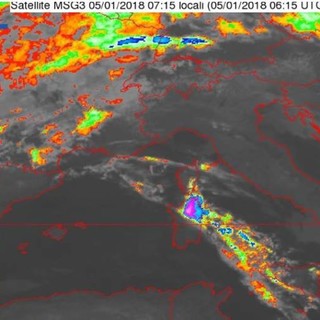 Arriva il maltempo, ma le temperature sono miti