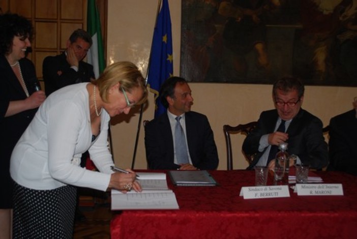 Savona: Maroni soddisfatto della sicurezza in provincia