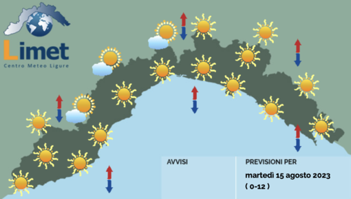 Meteo, tempo stabile e soleggiato su tutta la regione. Nel pomeriggio possibili temporali nell'entroterra Meteo, tempo stabile e soleggiato su tutta la regione. Nel pomeriggio possibili temporali nell'entroterra