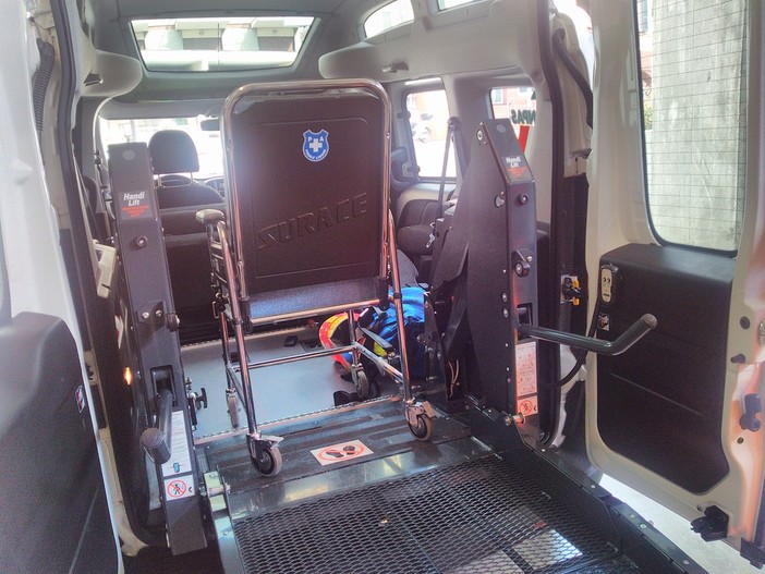 Un veicolo tutto nuovo per la Croce Bianca di Finalmarina (FOTOgallery e VIDEO) Un veicolo tutto nuovo per la Croce Bianca di Finalmarina (FOTOgallery e VIDEO)