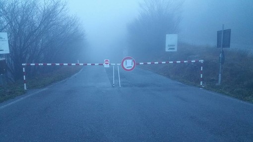 Bormida, pericolo smottamenti: chiusa la strada del "Melogno"