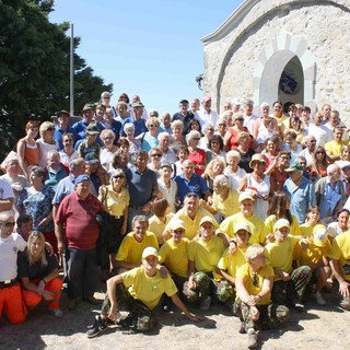 La processione della Madonna della Guardia si sposta nel centro di Alassio La processione della Madonna della Guardia si sposta nel centro di Alassio