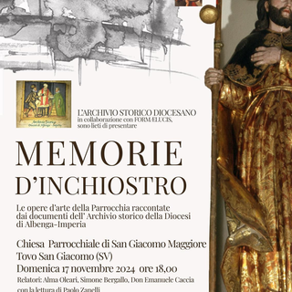 "Memorie d'Inchiostro": le opere d'arte della parrocchia di Tovo San Giacomo rivivono attraverso i documenti storici