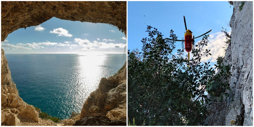 Giovane climber precipita dalla Grotta dei Falsari: muore schiantandosi in un canalone