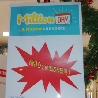 "Millionday" fortunato a Savona: con un euro vince un milione