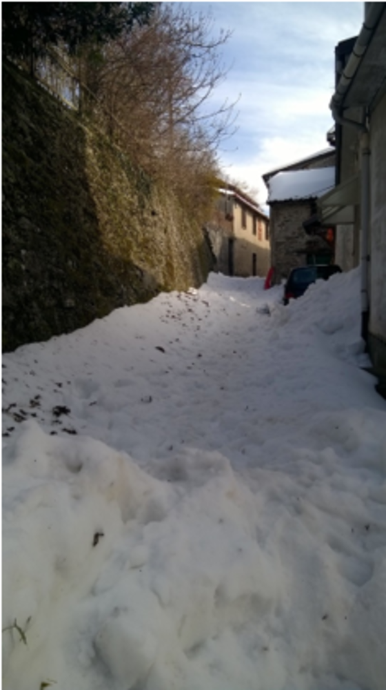 Neve da sgombrare a Mallare, la minoranza insorge