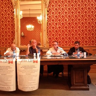 Immagini dell'incontro sulla mobilità a Palazzo Sisto