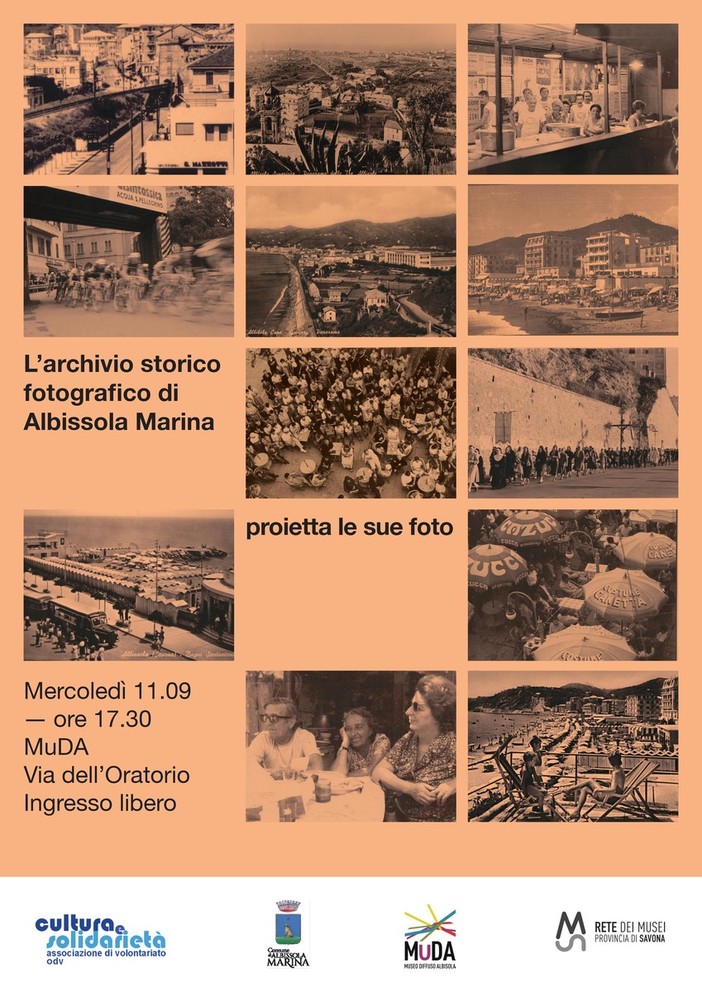 L'archivio storico di Albissola Marina proietta le proprie foto al MuDA