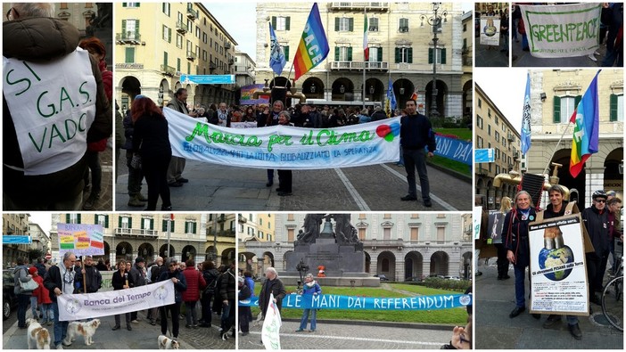 In marcia per dire stop al cambiamento climatico: anche a Savona la "Marcia sul clima"
