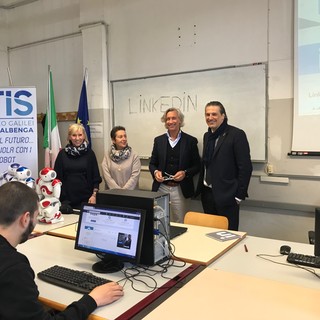 Itis di Albenga, l'assessore regionale Stefano Mai testimonial del progetto Linkedin