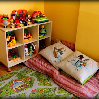 Uno degli spazi del micronido "Gli Orsetti"