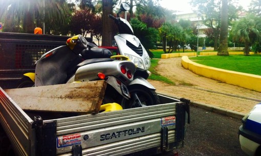 I motorini prelevati I motorini prelevati