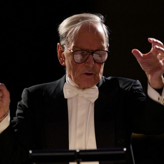 Foto tratta dalla pagina Facebook Maestro Ennio Morricone