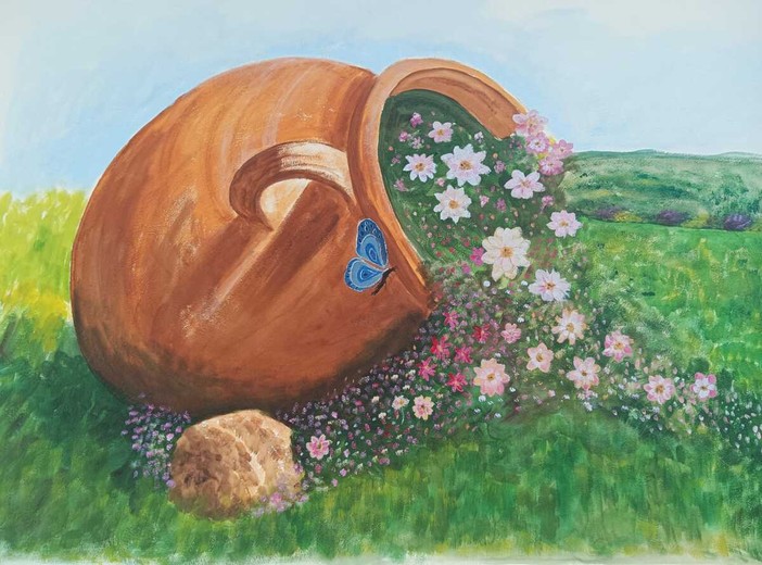 Murale realizzato da Stefania Lubatti Murale realizzato da Stefania Lubatti