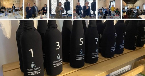 Iniziata ad Albenga "Le Prime di Vite in Riviera": due giorni di anteprime di vini del Savonese e Imperiese