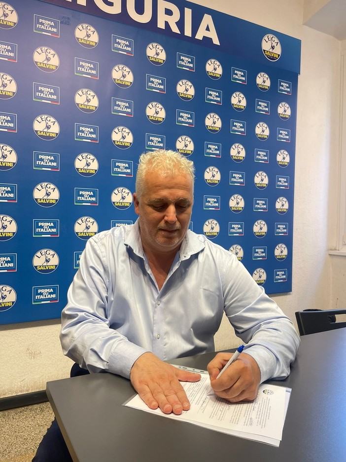 Regionali, il sindaco di Pontinvrea Camiciottoli si candida nelle file della Lega Regionali, il sindaco di Pontinvrea Camiciottoli si candida nelle file della Lega