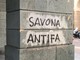 Monumenti imbrattati con lo spray a Savona