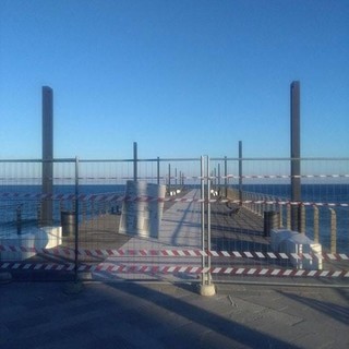 Chiuso per manutenzione fino al 30 marzo il Molo di Alassio Chiuso per manutenzione fino al 30 marzo il Molo di Alassio