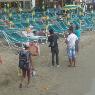 Musica in spiaggia ad Alassio
