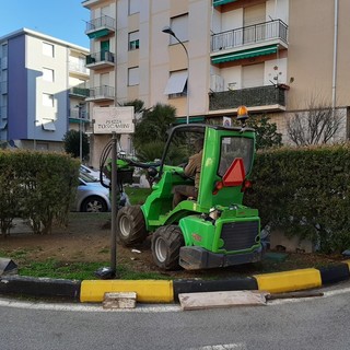Albissola, riprende a pieno ritmo la manutenzione ordinaria del verde urbano Albissola, riprende a pieno ritmo la manutenzione ordinaria del verde urbano