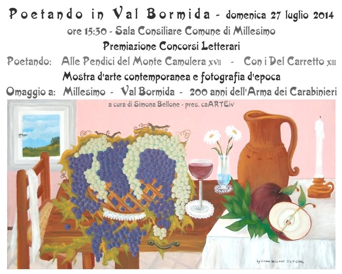 Millesimo, domenica premiazione concorsi letterari