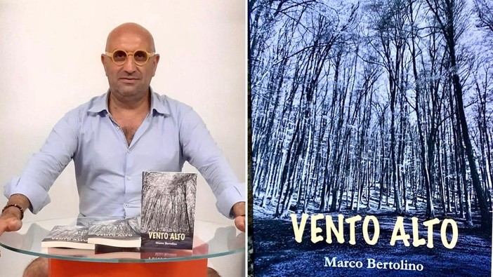 Alassio, da avvocato a scrittore: Marco Bertolino presenta il suo primo romanzo “Vento Alto” Alassio, da avvocato a scrittore: Marco Bertolino presenta il suo primo romanzo “Vento Alto”